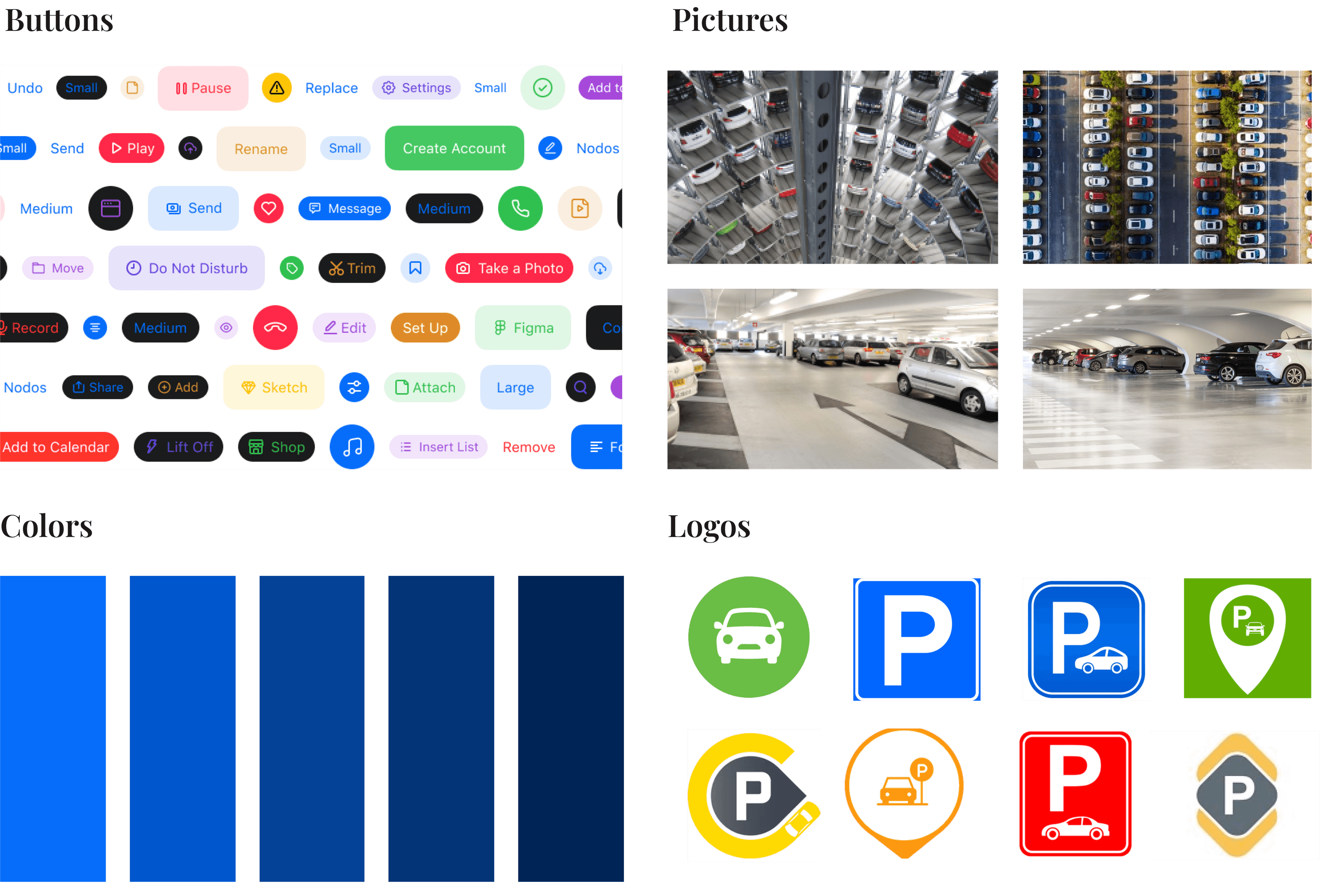 Classic Park Moodboard