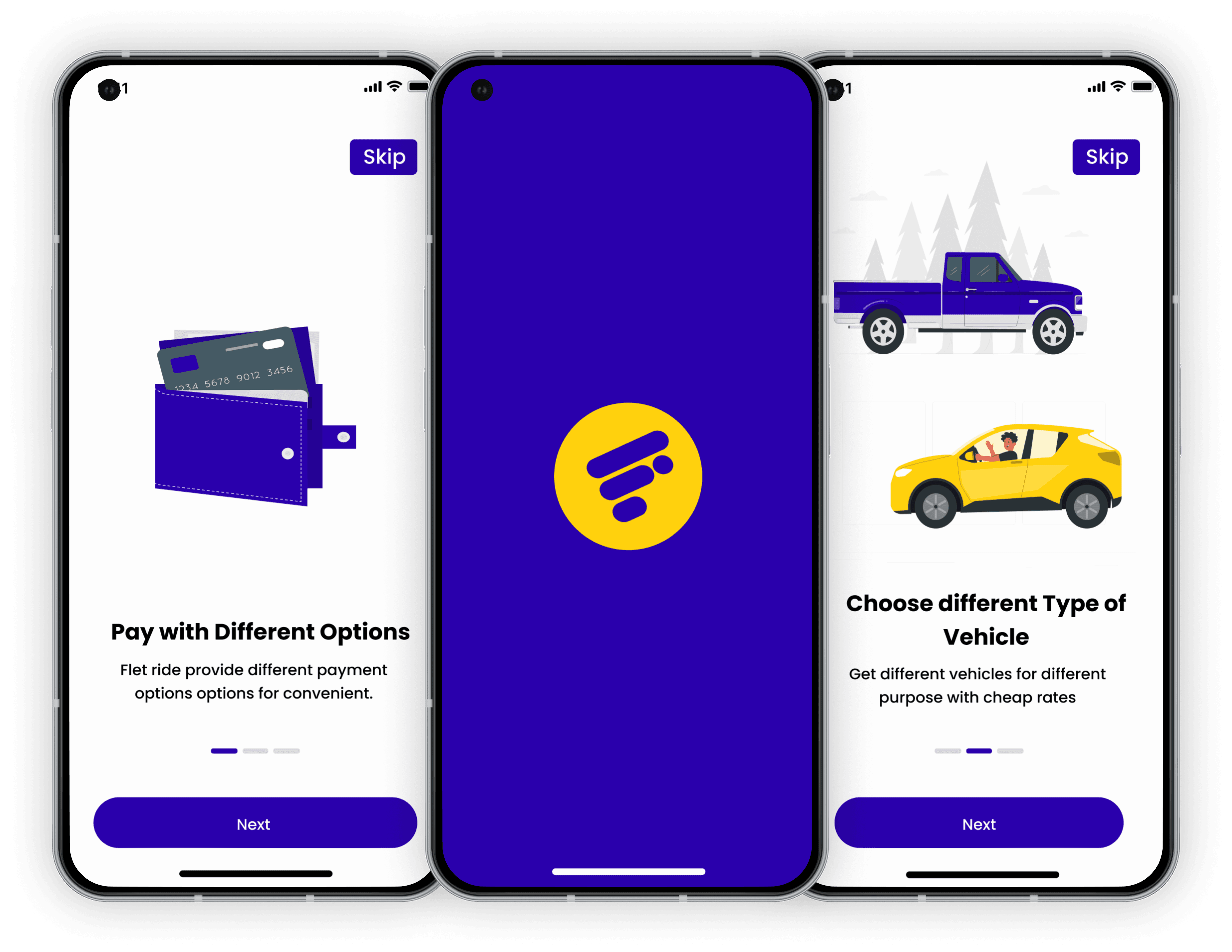 Onboarding Screens