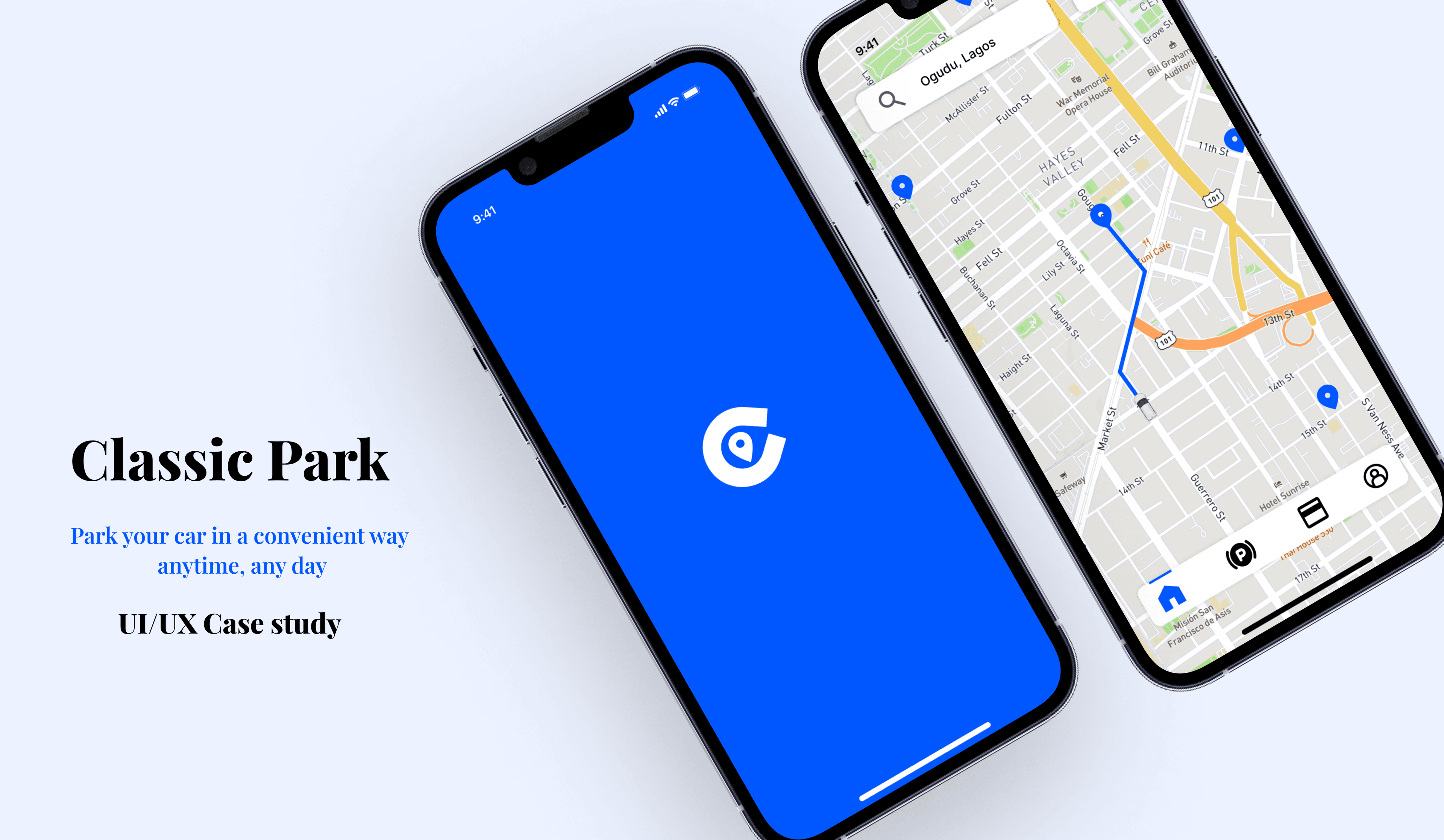 Classic Park: Car Park Booking App (Utility)