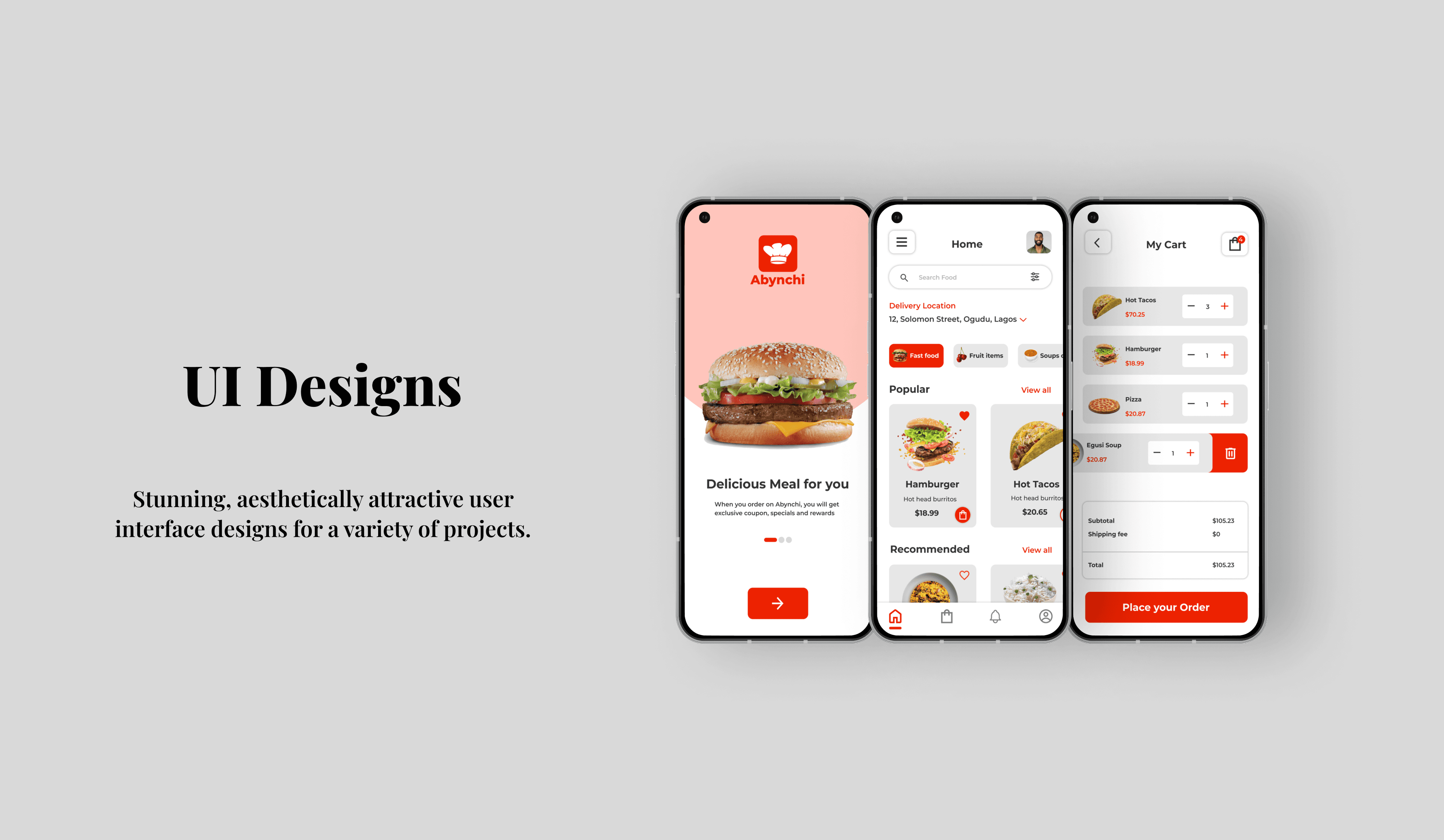 UI Designs