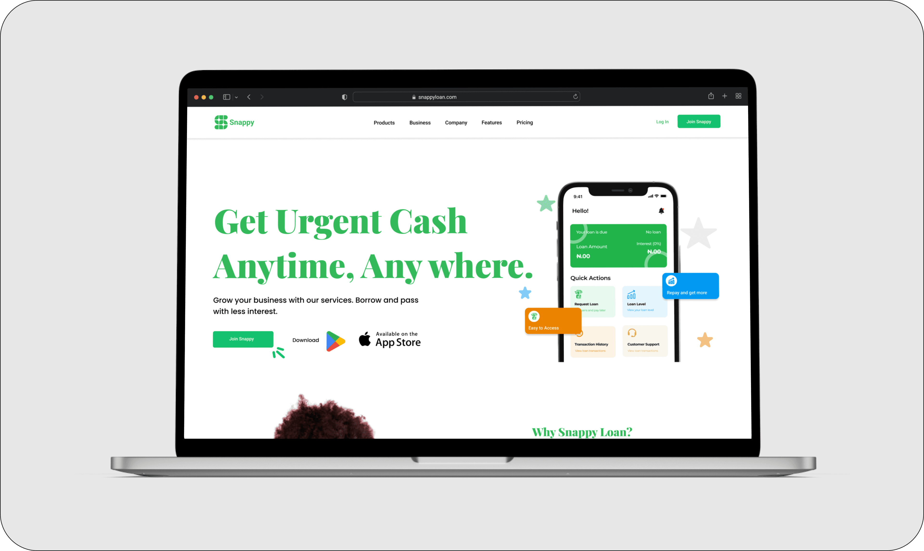 Ideate Landing Page 