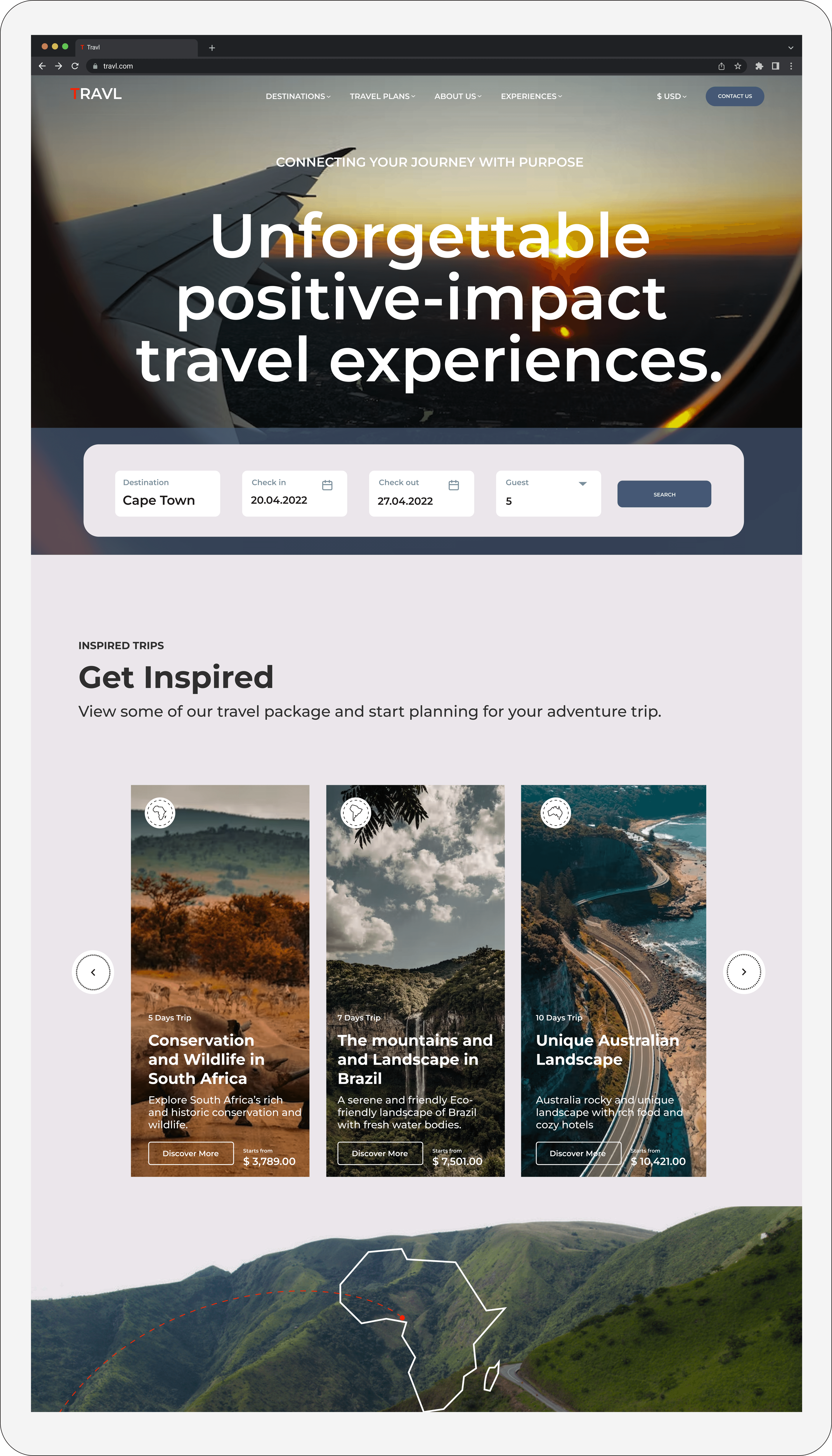 Ideate Landing Page 